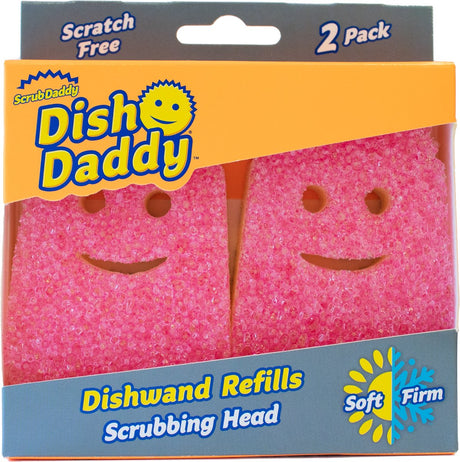 Scrub daddy dish daddy refill 2ct pink