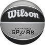 Wilson nba team tribute san antonio spurs basketbal zilver 7