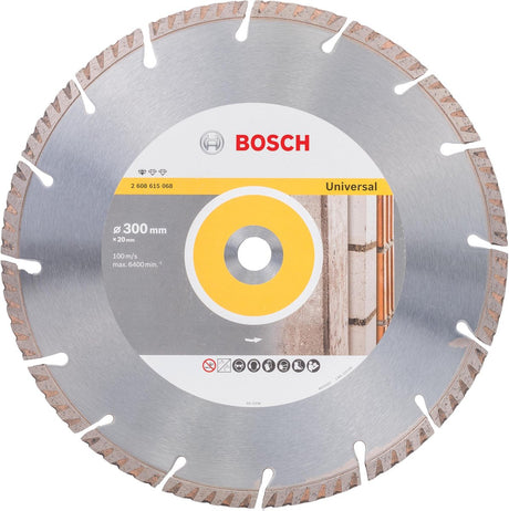 Bosch diamantschijf prof universal 300 20 25,4