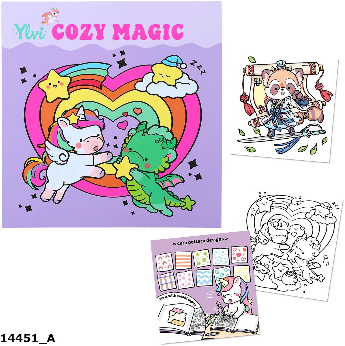Depesche - ylvi cozy magic kleurboek