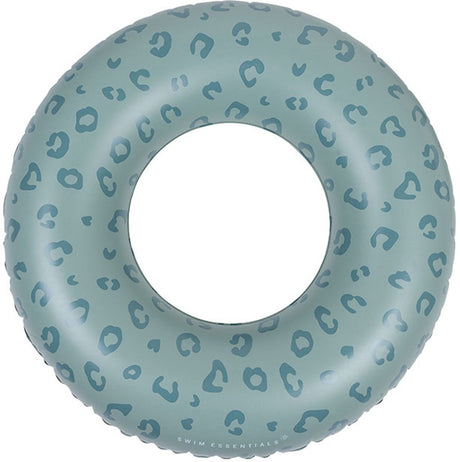 Swim essentials - zwemband - ø90 cm - groen - leopard - kind
