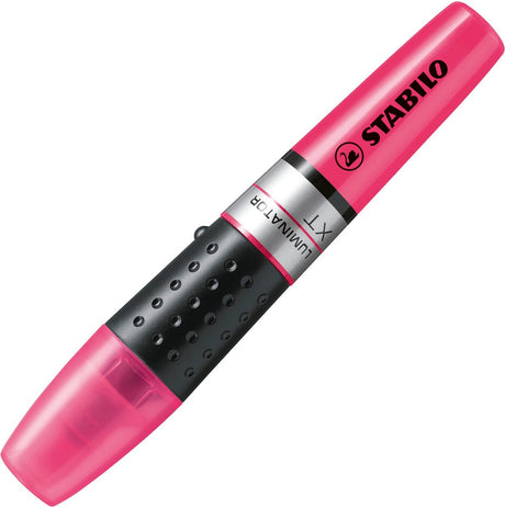 Stabilo luminator - markeerstift - extra grote inkttank - roze - per stuk