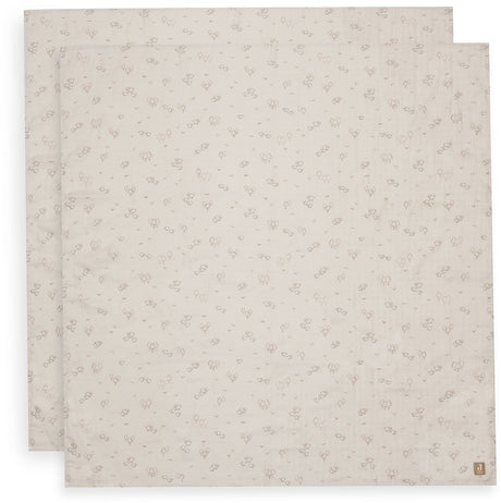 Jollein hydrofiele doek large 115x115cm woolly (2pack)
