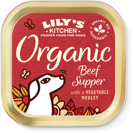 Lily's kitchen - hondenvoer - natvoer - biologische paté rund - 11 x 150 g