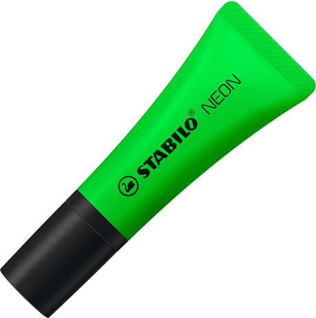 Stabilo neon - markeerstift - unieke tube vorm - groen - per stuk