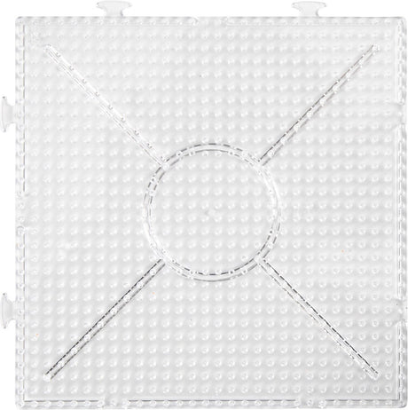 Creotime photo pears onderplaat helder vierkant 15x15cm, 2st.