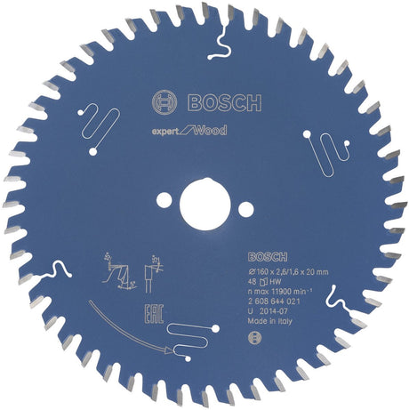Bosch cirkelzaagblad expert for wood 150x20x2.6 1.6x24 t