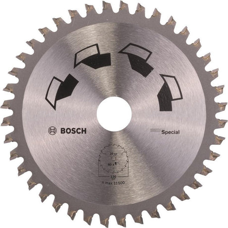 Bosch special cirkelzaagblad - 130 x 20 x 2.2 mm - 40 tanden