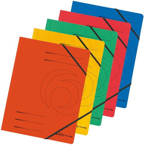 Herlitz eckspanner a4 quality farb.sort. 5er packung