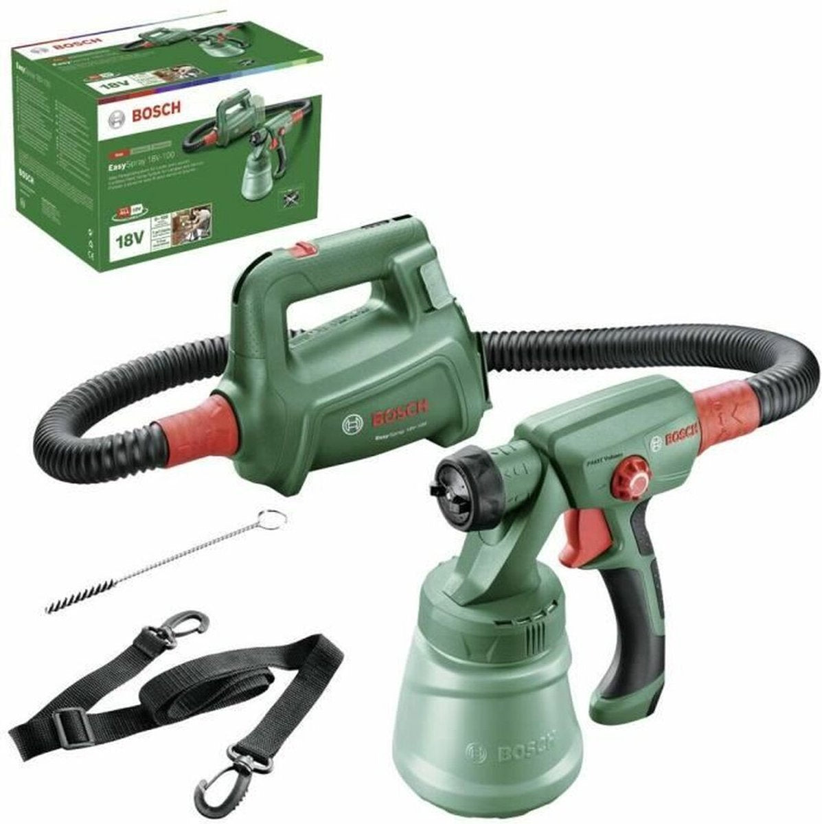 Bosch easy spray 18v-100 verfspuit - zonder 18v accu en lader