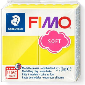 Fimo soft boetseerklei 57 g limoengeel