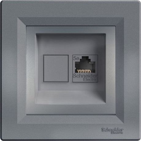 Merkloos sans marque schneider electric asfora categorie 5e computercontactdoos staal