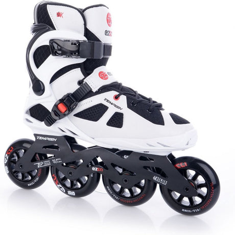 Tempish ezza 90 skeelers volwassenen – 4x90mm wielen – fitness inline skates – wit zwart – maat 41