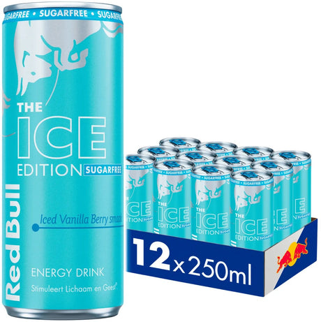 Red bull the ice edition sugarfree blik (12x 250ml)