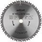 Wolfcraft - cirkelzaagblad 190 x 16 mm - 30 tanden - handcirkelzaagblad - 6735000