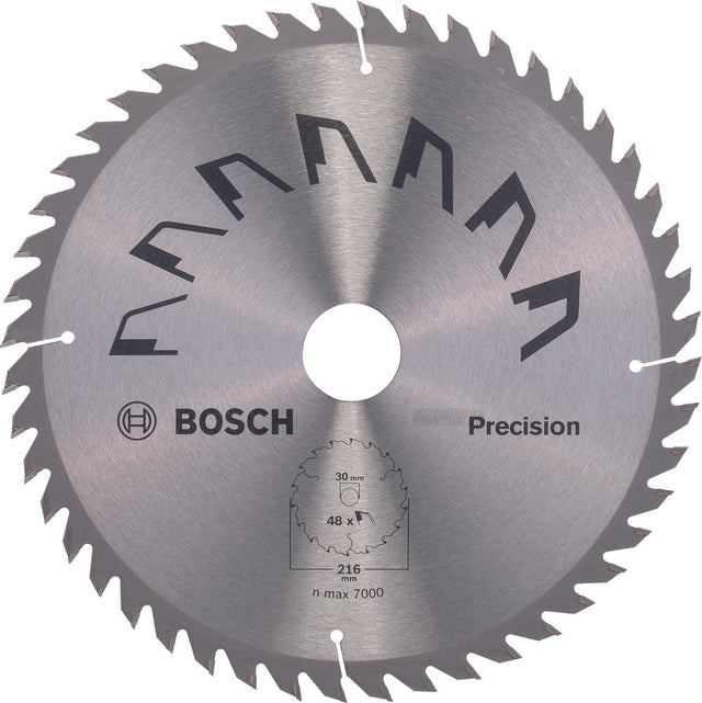 Bosch cirkelzaagblad precision 216x2x30 ,t48