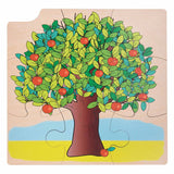 Rolf Growth and 4 Layers Puzzle Wood Growth Tree, 36st.