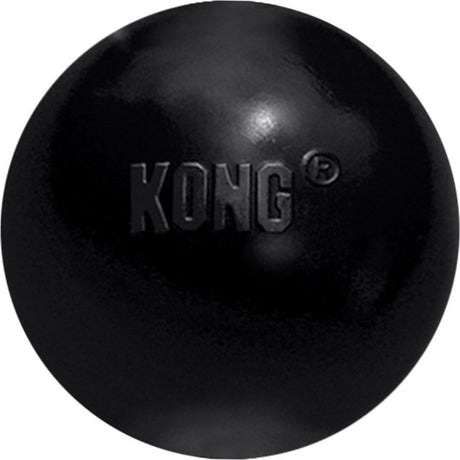Kong extreme bal - hondenspeelgoed - zwart - s