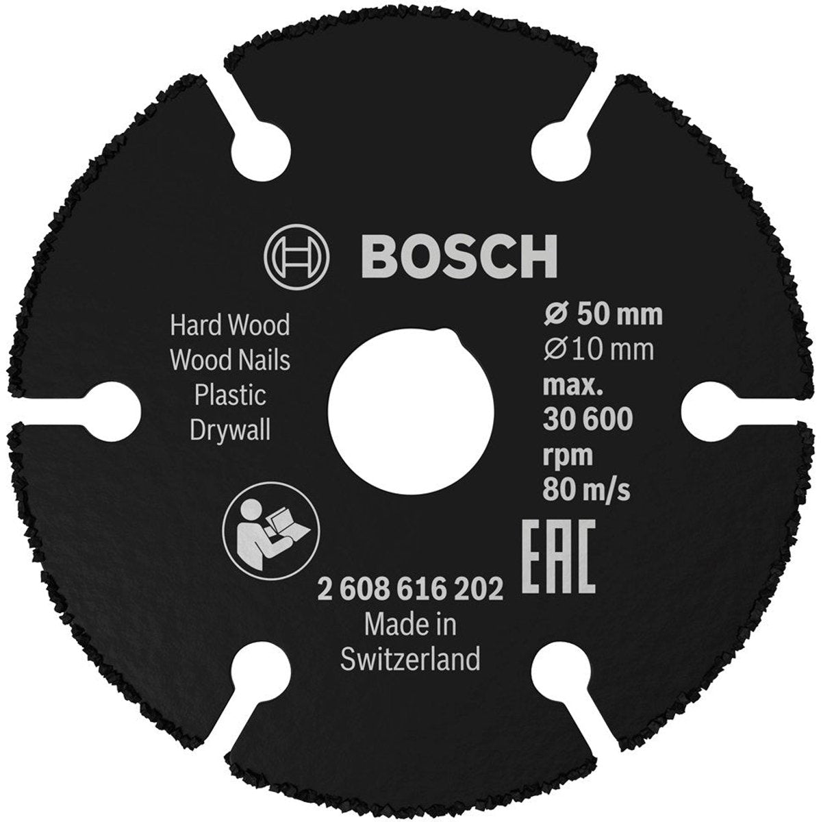 Bosch doorslijpschijf cmw 50x10mm