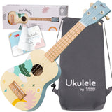 Classic world houten iris ukelele