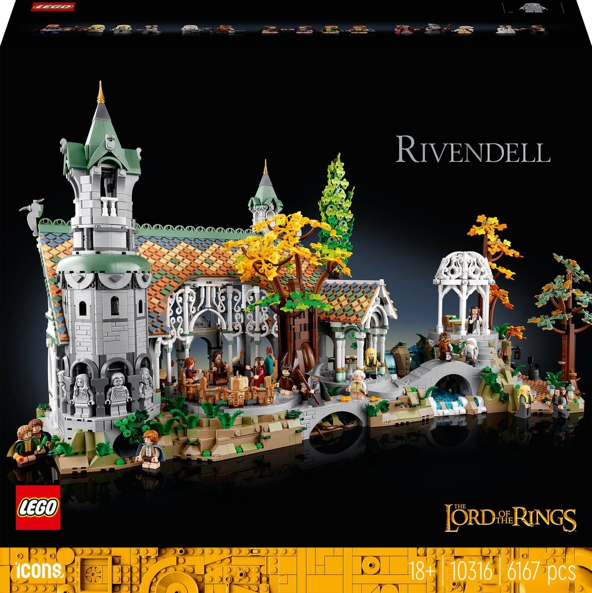 Lego the lord of the rings: rivendell™ - 10316