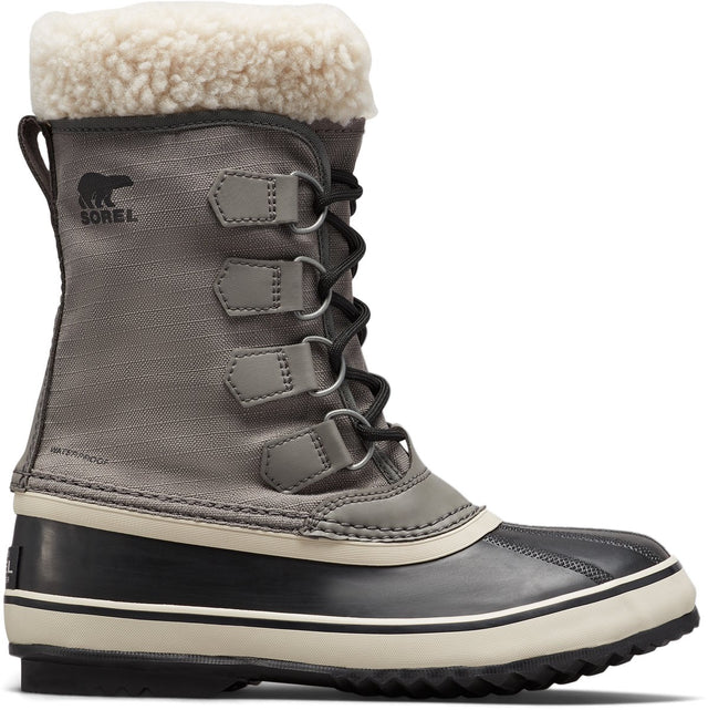 Sorel winter carnival™ boot wp women's snowboots - quarry, black - maat 41
