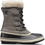 Sorel winter carnival™ boot wp women's snowboots - quarry, black - maat 40.5