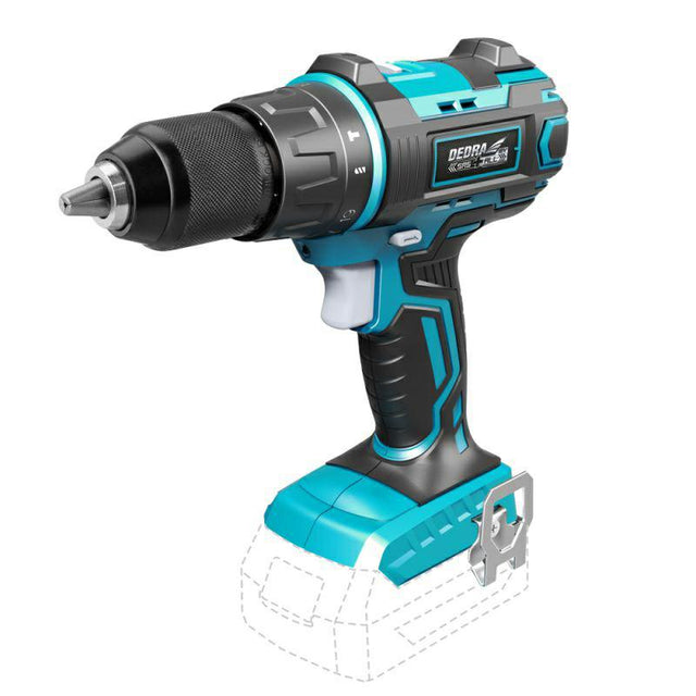 Dedra slagschroevendraaier 18v houder 13mm zonder batterij en lader %%