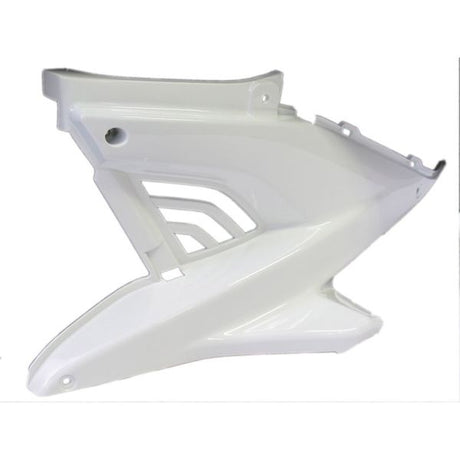 Edge motorscherm z kap links yamaha aerox tot bj. 2014 wit glans