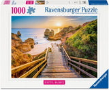 Ravensburger legpuzzel stairway to camilo beach, algarve - 1000st.