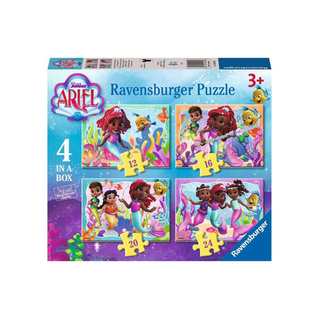 Ravensburger puzzel disney ariel - legpuzzel - 12, 16, 20, 24 stukjes