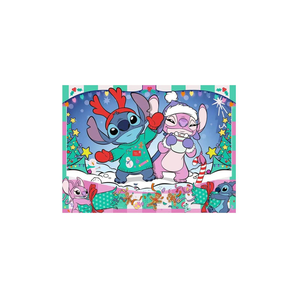Ravensburger puzzel disney stitch christmas 100 xxl stukjes