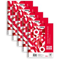 Collegeblok viking a5+ geruit
