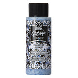 Folkart • glitterific pop acrylic paint black ice 59ml