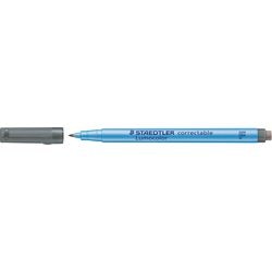 Ohp-marker staedtler zwart 0,6 mm lumocolor