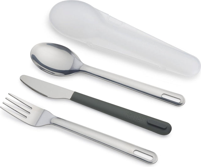 Joseph joseph - go eat bestekset rvs - roestvast staal - grijs
