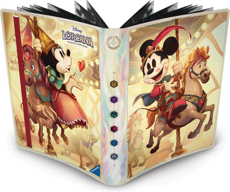 Ravensburger disney lorcana tcg portfolio mickey minnie | 9-pocket verzamelalbum voor 252 kaarten