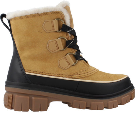 Sorel torino™ v wp dames snowboots - curry, black 37