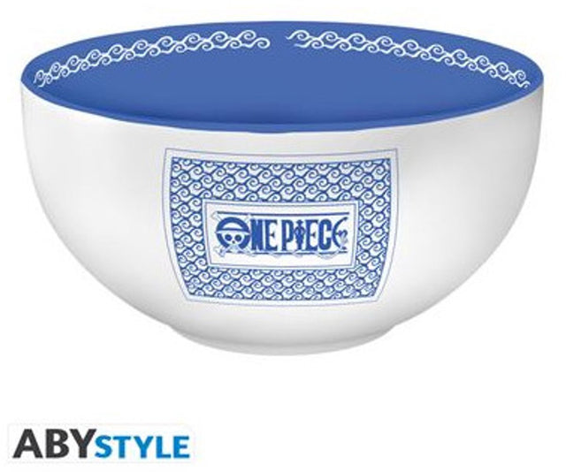 One piece japan style mueslikom meerkleurig keramiek -