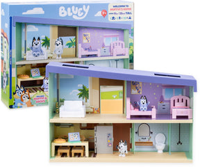 Moose bluey - muffins huis speelset- incl. 2 speelfiguren en 10 accessoires