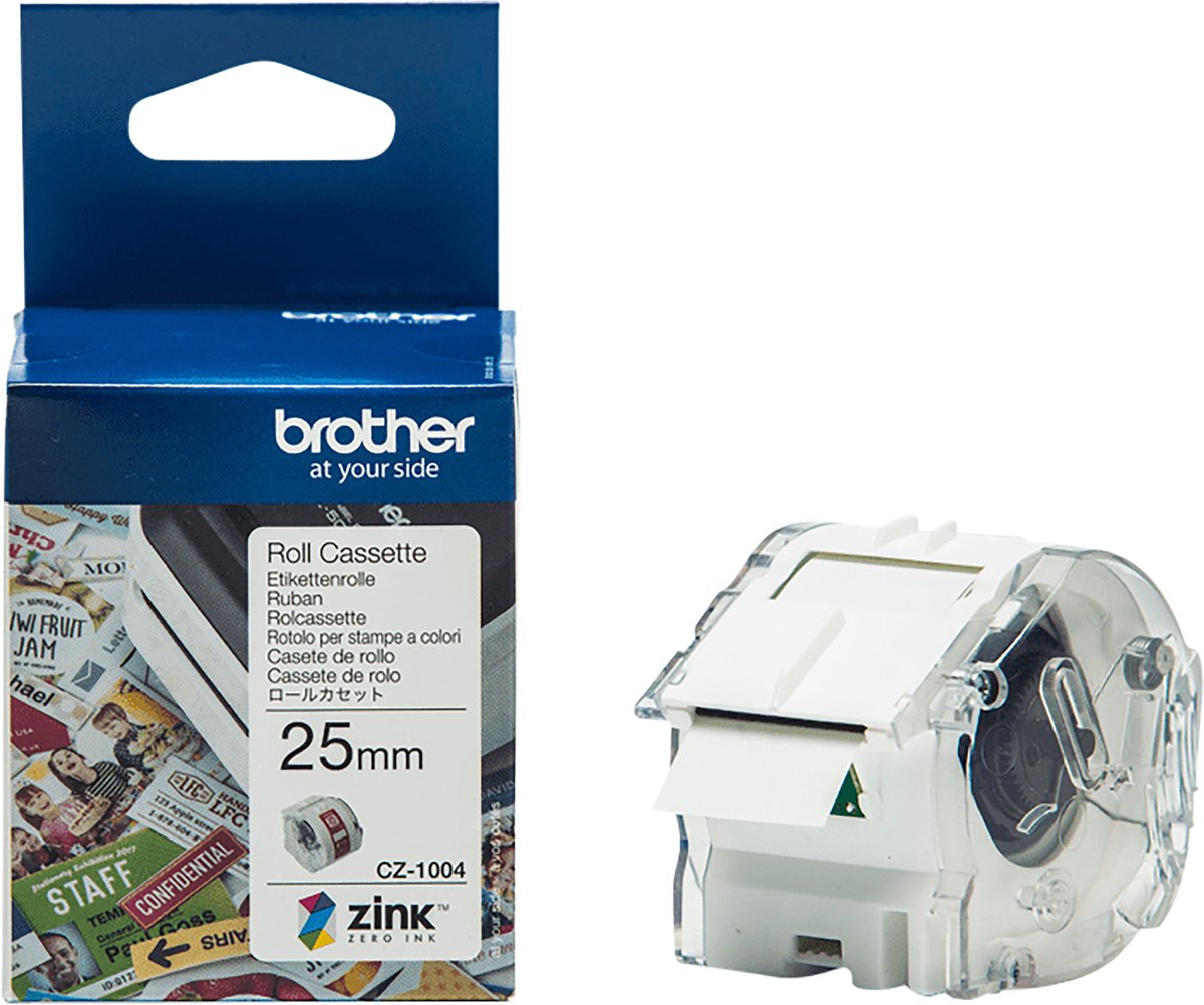 Brother multifunctionele etiketten cz-1004 wit