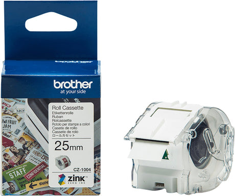 Brother multifunctionele etiketten cz-1004 wit