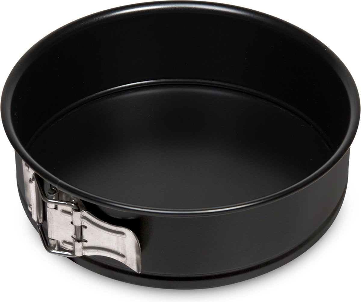 Basic culinair springvorm 20 cm – pfas-vrije bakvorm – losse bodem – carbon staal