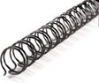 Gbc draadrug 8mm 34 rings a4 zwart