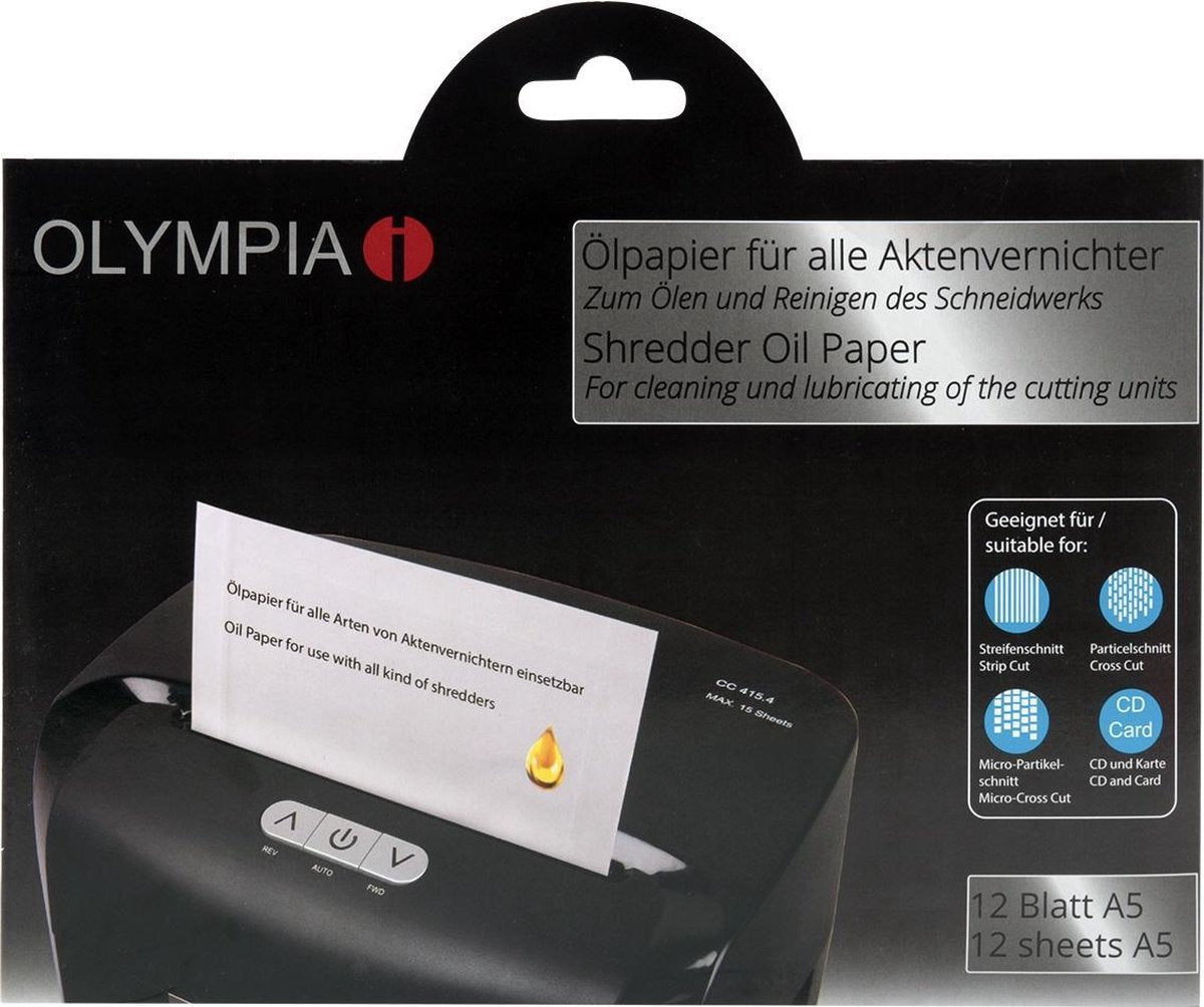 Olympia 9130 papierversnipperaaraccessoire smeerolie 12 stuk(s)