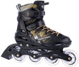 Tempish wox 2.0 84 skeelers - inline skates - dames - zwart goud - maat 38