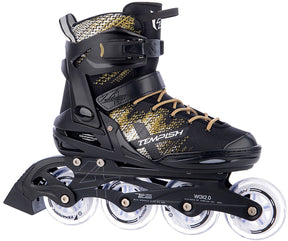 Tempish wox 2.0 84 skeelers - inline skates - dames - zwart goud - maat 38