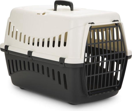 Beeztees gypsy reismand kat - klein huisdier - afneembare bovenkant - creme antraciet - 58x38x33 cm