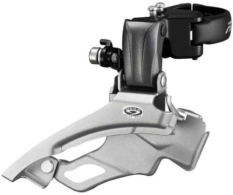 Shimano benelux b.v. shimano altus fd-m371-6 voorderailleur – 3x9-speed – hoge klemband – dual pull – zwart