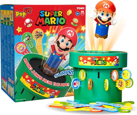 Super mario tomy pop up bordspel